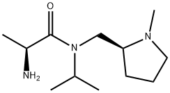 (S)-2-AMino-N-isopropyl-N-((S)-1-Methyl-pyrrolidin-2-ylMethyl)-propionaMide Structure