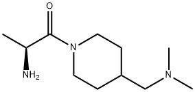 (S)-2-AMino-1-(4-diMethylaMinoMethyl-piperidin-1-yl)-propan-1-one Structure