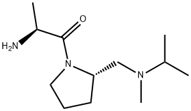 (S)-2-AMino-1-{(S)-2-[(isopropyl-Methyl-aMino)-Methyl]-pyrrolidin-1-yl}-propan-1-one Structure