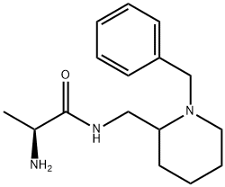 (S)-2-AMino-N-(1-benzyl-piperidin-2-ylMethyl)-propionaMide Structure