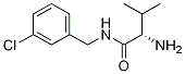 (S)-2-AMino-N-(3-chloro-benzyl)-3-Methyl-butyraMide Structure