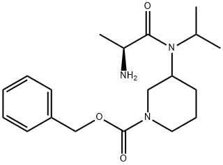 3-[((S)-2-AMino-propionyl)-isopropyl-aMino]-piperidine-1-carboxylic acid benzyl ester|