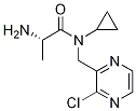 (S)-2-AMino-N-(3-chloro-pyrazin-2-ylMethyl)-N-cyclopropyl-propionaMide Structure