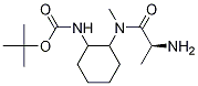 {2-[((S)-2-AMino-propionyl)-Methyl-aMino]-cyclohexyl}-carbaMic acid tert-butyl ester Structure