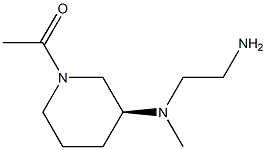 1-{(S)-3-[(2-AMino-ethyl)-Methyl-aMino]-piperidin-1-yl}-ethanone|