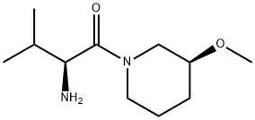 (S)-2-AMino-1-((S)-3-Methoxy-piperidin-1-yl)-3-Methyl-butan-1-one Structure