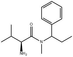 (S)-2-AMino-3,N-diMethyl-N-(1-phenyl-propyl)-butyraMide Structure