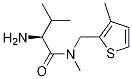 (S)-2-AMino-3,N-diMethyl-N-(3-Methyl-thiophen-2-ylMethyl)-butyraMide Structure