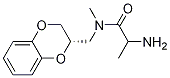 (S)-2-AMino-N-(2,3-dihydro-benzo[1,4]dioxin-2-ylMethyl)-N-Methyl-propionaMide Structure
