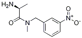 (S)-2-AMino-N-Methyl-N-(3-nitro-benzyl)-propionaMide Structure