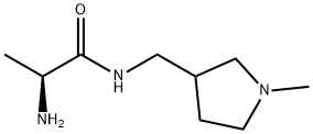(S)-2-AMino-N-(1-Methyl-pyrrolidin-3-ylMethyl)-propionaMide Structure