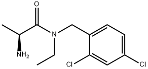 (S)-2-AMino-N-(2,4-dichloro-benzyl)-N-ethyl-propionaMide Structure