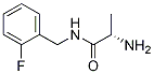 (S)-2-AMino-N-(2-fluoro-benzyl)-propionaMide Structure