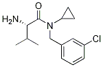 (S)-2-AMino-N-(3-chloro-benzyl)-N-cyclopropyl-3-Methyl-butyraMide Structure