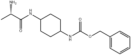 [4-((S)-2-AMino-propionylaMino)-cyclohexyl]-carbaMic acid benzyl ester Structure