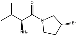 (S)-2-AMino-1-((R)-3-broMo-pyrrolidin-1-yl)-3-Methyl-butan-1-one Structure