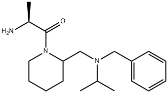 (S)-2-AMino-1-{2-[(benzyl-isopropyl-aMino)-Methyl]-piperidin-1-yl}-propan-1-one Structure