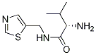 (S)-2-AMino-3-Methyl-N-thiazol-5-ylMethyl-butyraMide Structure