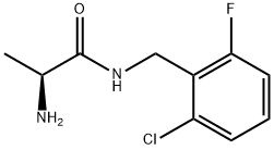 (S)-2-AMino-N-(2-chloro-6-fluoro-benzyl)-propionaMide Structure