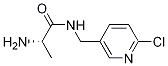 (S)-2-AMino-N-(6-chloro-pyridin-3-ylMethyl)-propionaMide Structure
