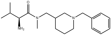 (S)-2-AMino-N-(1-benzyl-piperidin-3-ylMethyl)-3,N-diMethyl-butyraMide Structure