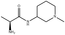 (S)-2-AMino-N-(1-Methyl-piperidin-3-yl)-propionaMide Structure