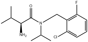 (S)-2-AMino-N-(2-chloro-6-fluoro-benzyl)-N-isopropyl-3-Methyl-butyraMide Structure