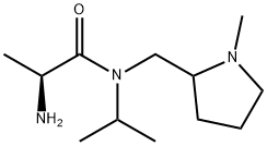 (S)-2-AMino-N-isopropyl-N-(1-Methyl-pyrrolidin-2-ylMethyl)-propionaMide Structure