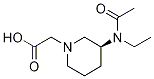 [(S)-3-(Acetyl-ethyl-aMino)-piperidin-1-yl]-acetic acid Structure