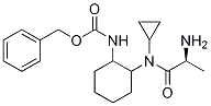{2-[((S)-2-AMino-propionyl)-cyclopropyl-aMino]-cyclohexyl}-carbaMic acid benzyl ester Structure