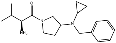 (S)-2-AMino-1-[3-(benzyl-cyclopropyl-aMino)-pyrrolidin-1-yl]-3-Methyl-butan-1-one|