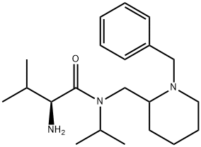(S)-2-AMino-N-(1-benzyl-piperidin-2-ylMethyl)-N-isopropyl-3-Methyl-butyraMide Structure