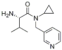(S)-2-AMino-N-cyclopropyl-3-Methyl-N-pyridin-3-ylMethyl-butyraMide Structure