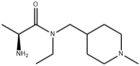 (S)-2-AMino-N-ethyl-N-(1-Methyl-piperidin-4-ylMethyl)-propionaMide|