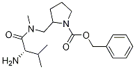 2-{[((S)-2-AMino-3-Methyl-butyryl)-Methyl-aMino]-Methyl}-pyrrolidine-1-carboxylic acid benzyl ester|