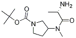 3-[((S)-2-AMino-propionyl)-Methyl-aMino]-pyrrolidine-1-carboxylic acid tert-butyl ester|