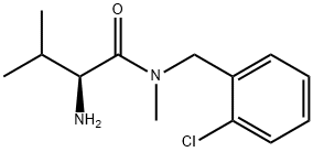 (S)-2-AMino-N-(2-chloro-benzyl)-3,N-diMethyl-butyraMide Structure