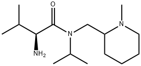 (S)-2-AMino-N-isopropyl-3-Methyl-N-(1-Methyl-piperidin-2-ylMethyl)-butyraMide Structure
