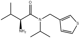 (S)-2-AMino-N-isopropyl-3-Methyl-N-thiophen-3-ylMethyl-butyraMide Structure