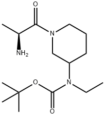 [1-((S)-2-AMino-propionyl)-piperidin-3-yl]-ethyl-carbaMic acid tert-butyl ester|