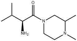 (S)-2-AMino-1-(3,4-diMethyl-piperazin-1-yl)-3-Methyl-butan-1-one Structure