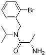 (S)-2-AMino-N-(2-broMo-benzyl)-N-isopropyl-propionaMide Structure