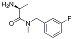 (S)-2-AMino-N-(3-fluoro-benzyl)-N-Methyl-propionaMide Structure