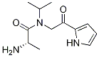 (S)-2-AMino-N-isopropyl-N-[2-oxo-2-(1H-pyrrol-2-yl)-ethyl]-propionaMide Structure