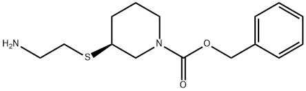 (S)-3-(2-AMino-ethylsulfanyl)-piperidine-1-carboxylic acid benzyl ester|