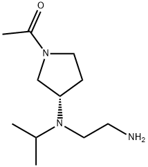 1-{(S)-3-[(2-AMino-ethyl)-isopropyl-aMino]-pyrrolidin-1-yl}-ethanone|