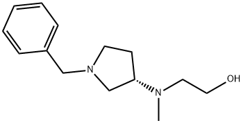 2-[((S)-1-Benzyl-pyrrolidin-3-yl)-Methyl-aMino]-ethanol Structure