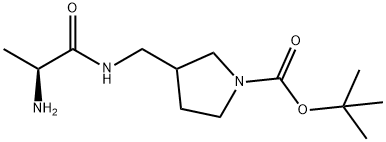 3-[((S)-2-AMino-propionylaMino)-Methyl]-pyrrolidine-1-carboxylic acid tert-butyl ester|