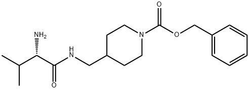4-[((S)-2-AMino-3-Methyl-butyrylaMino)-Methyl]-piperidine-1-carboxylic acid benzyl ester|