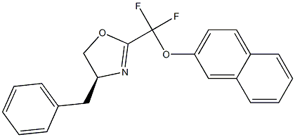 (S)-4-Benzyl-2-(difluoro(naphthalen-2-yloxy)Methyl)-4,5-dihydrooxazole